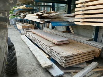 Übersichtsbild von Various wood and sheet materials